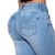 Calça Jeans Skinny Clara com Logomania e Cadarço Pit Bull 65149 - comprar online