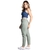 Calça Feminina mom Verde Sawary 275482 - comprar online