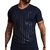 Camiseta Masculina Azul marinho Gola V Pit Bull 79221