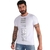 Camiseta Masculina Branca Manga Curta Gola O Pit Bull 80095 na internet