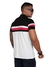 Camisa masculina polo listrada preto / rosa PitBull 80190 na internet