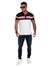 Camisa masculina polo listrada preto / rosa PitBull 80190 - www.imperiototthem.com.br