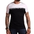 Camiseta Masculina Preta/ Branca Gola O Pit Bull 80192