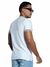 Camiseta Masculina Gola V Branca Pit Bull 80225 - comprar online