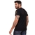 Camiseta Masculina Preta Gola O Tecido Canelado Pitbull Jeans 80226 na internet