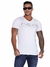 Camiseta Masculina Gola V Branca Pit Bull 80738