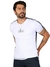 Camiseta Masculina Gola V Branca Pit Bull 81464