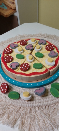 Pizza especial con Aderezos