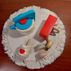 set Mate con alfajores
