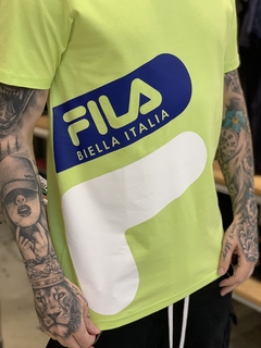 Camiseta Fila Floating Biella Lima na internet