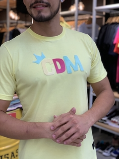 T-shirt CDM Candy Yellow - comprar online