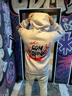 Blusa Moletom CDM Vibing Branco - comprar online