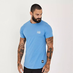 T-Shirt Basic Buh Prata Azul - comprar online