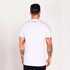 T-Shirt Slim Cotton Glitter Branca na internet