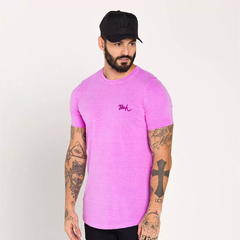 Camiseta Buh Slim Neon Lavada Roxa - comprar online