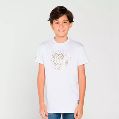 T-Shirt Slim Follow The Stars Kids Branca