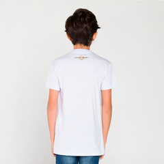 T-Shirt Slim Follow The Stars Kids Branca - comprar online