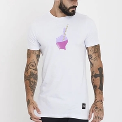 Camiseta Buh Suco Branca - comprar online