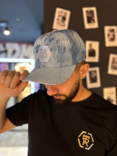 Boné Blck Jeans Claro Hexagon