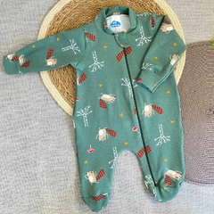 Imagem do Roupa Bebe Macacão de Zíper Algodão Confortável de Inverno Masculino