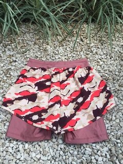 Shorts com bermuda Camuflado - Memo - comprar online