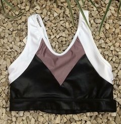 Top Preto Tela - Capezio