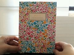 Caderno florido