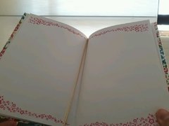 Caderno florido - Papelaria Dulcet