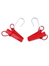 ESTICADOR PARA CABO DROP GANCHO LONGO (VERMELHO)- KIT 50UN