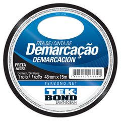 FITA DEMARCACAO TEKBOND 48MMX15M CORES KIT C/5UN