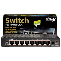 SWITCH GIGA PoE REVERSO 5~48v VLAN 2FLEX