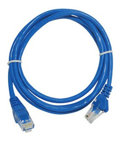 10 UN PATCH CORD CAT5 RJ45 5MT (AZUL) na internet