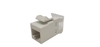 CONECTOR RJ45 FEMEA TIPO IDC CAT 6 BRANCO (KEYSTONE)