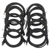 PATCH CORD CAT5 1.0MT 26AWG (PRETO)- KIT 100UN