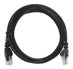 PATCH CORD CAT5 RJ45 1.5MT (PRETO)- 10UN - Isamig Telecom