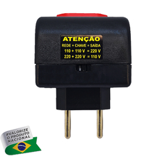 AUTOTRAFO BIVOLT 110/220 100VA PAREDE - KIT 10UN na internet