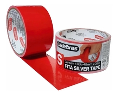 FITA MULTI USO TIPO SILVER TAPE VERMELHA 48mm X 5m - comprar online