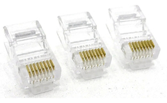 CONECTORES RJ45 CAT6- 1000UN