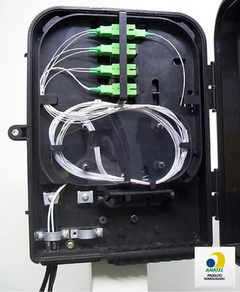 Cto 1x8 Apc Caixa Terminação Óptica - Completa - 10 Un na internet