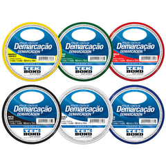 FITA DEMARCACAO TEKBOND 48MMX15M CORES KIT C/5UN na internet