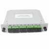 SPLITTER OPTICO CASSETE BOX 1X8 SC/APC (ANATEL) - FIBRACOM - KIT 2UN