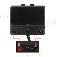 FONTE NO-BREAK 13,8VDC X 1,6A MINI CHARGER - KIT 5UN - comprar online