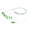 SPLITTER OPTICO 1X8 CONECTOR SC/APC (ANATEL) - FIBRACOM - KIT 100UN