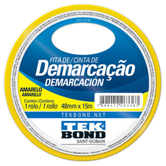 FITA DEMARCACAO TEKBOND 48MMX15M CORES