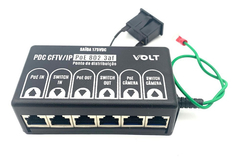 Ponto De Distribuição Câmera - Pdc Cftv-ip Poe-volt