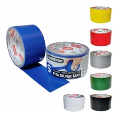 FITA MULTI USO TIPO SILVER TAPE 48mm X 5m- Kit 5un - loja online