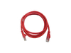 PATCH CORD CAT6 RJ45 1.5MT 26AWG (VERMELHO)