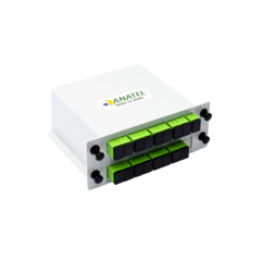 5 UN SPLITTER BOX MODULAR /CASSETE 1X16 APC - Isamig Telecom