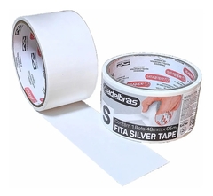 FITA MULTI USO TIPO SILVER TAPE BRANCA 48mm X 5m - KIT 10UN - comprar online