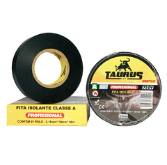 10 un Fita Isolante Classe A - 0,18mm x 20mts Profissional